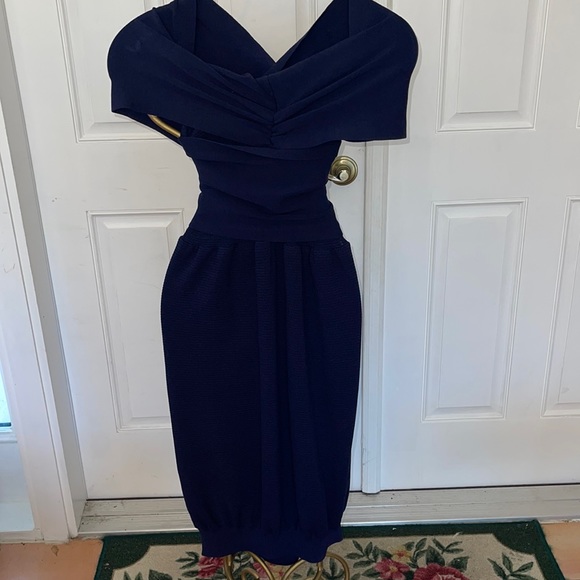 Yves Saint Laurent soft criss cross convertible dress - Picture 2 of 8